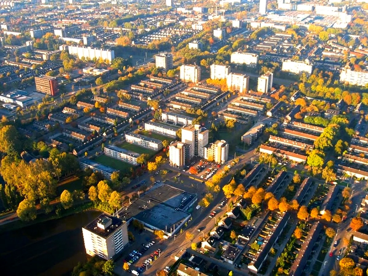 Brabants landschap rond Best vanuit de luchtballon (sfeer 2)