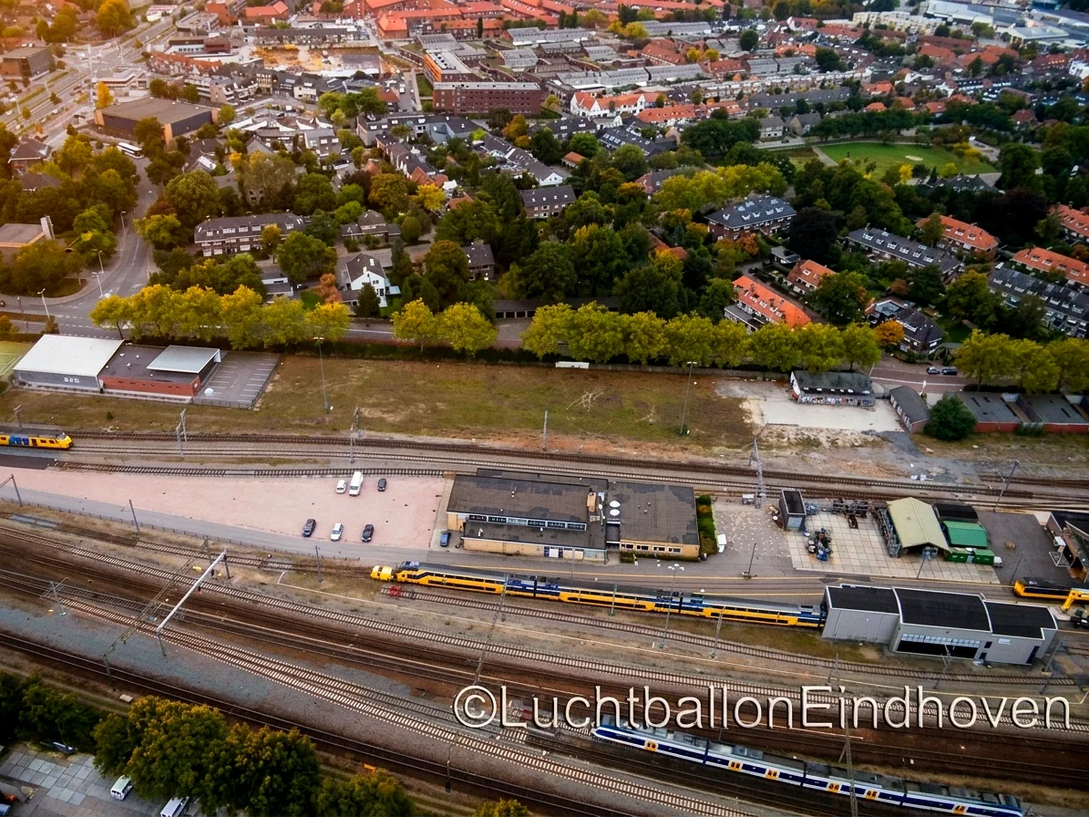Brabants landschap rond Budel vanuit de luchtballon (sfeer 1)