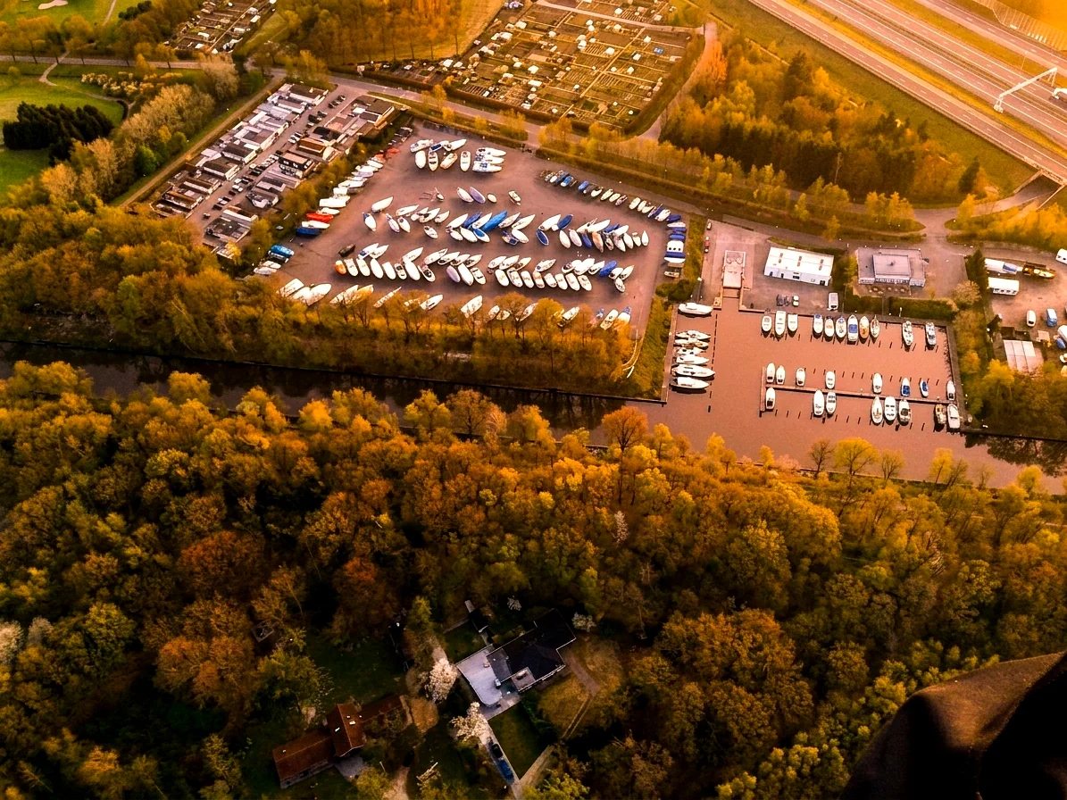 Brabants landschap rond Casteren vanuit de luchtballon (sfeer 3)