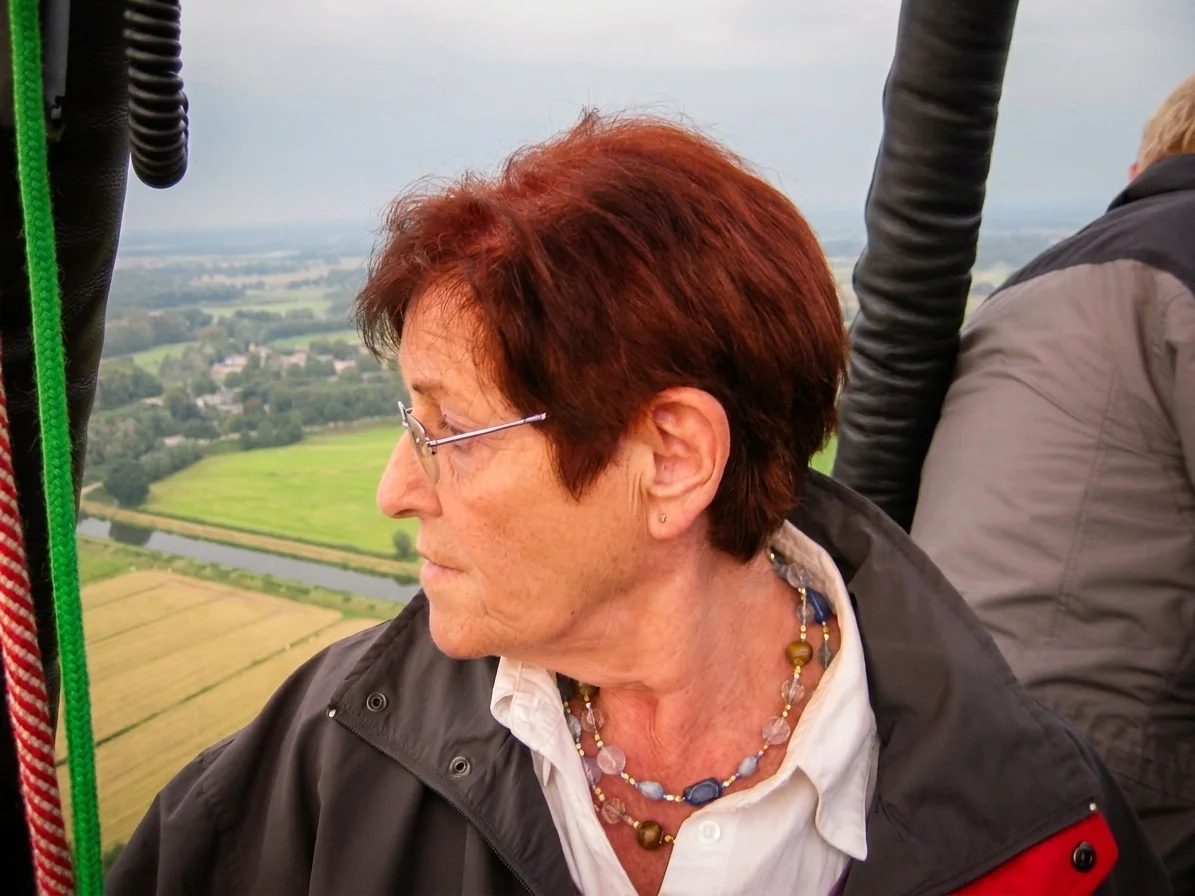Brabantse landschap rond Casteren vanuit de luchtballon
