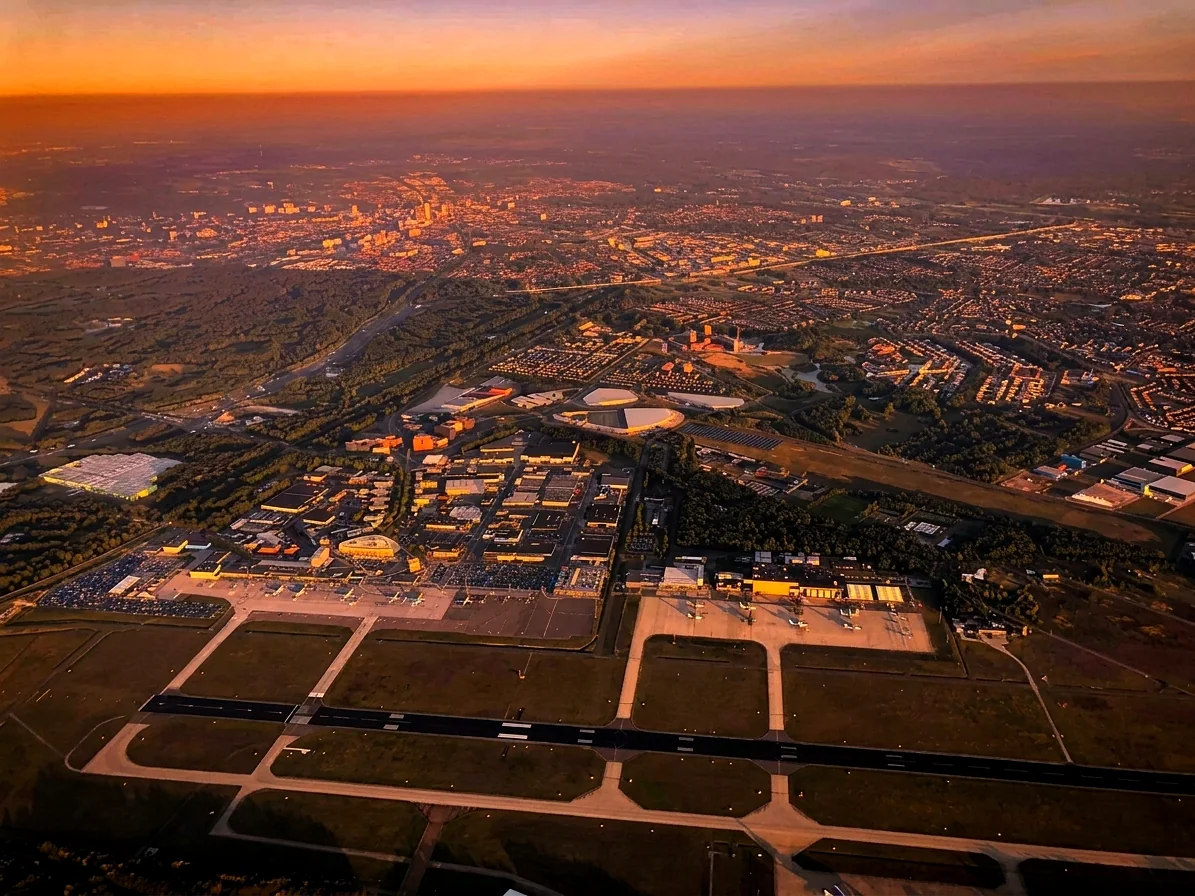 Brabants landschap rond Diessen vanuit de luchtballon (sfeer 2)