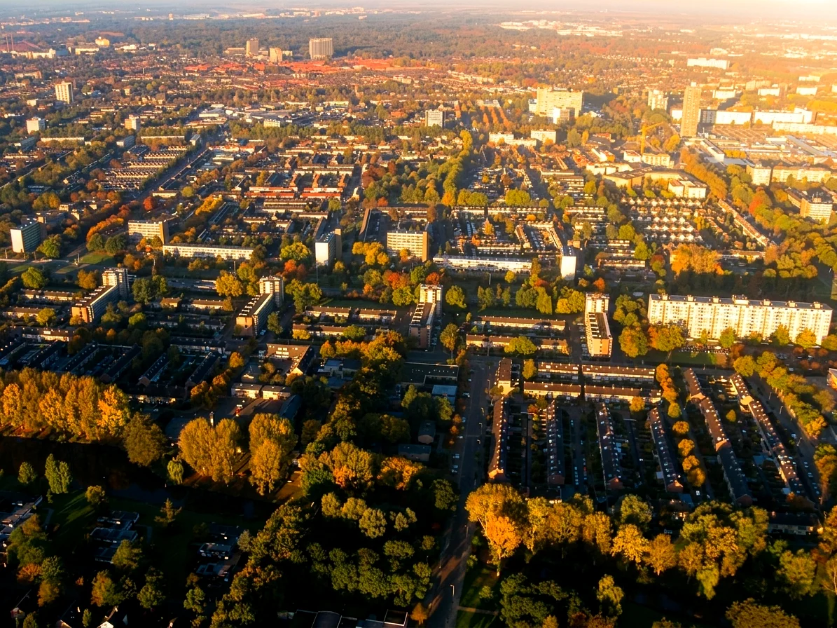 Brabants landschap rond Gemonde vanuit de luchtballon (sfeer 3)