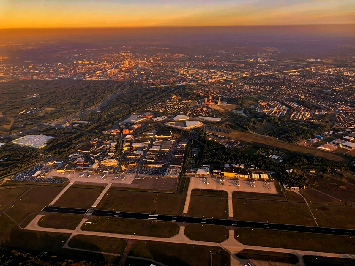 Brabants landschap rond Haghorst vanuit de luchtballon (sfeer 2)