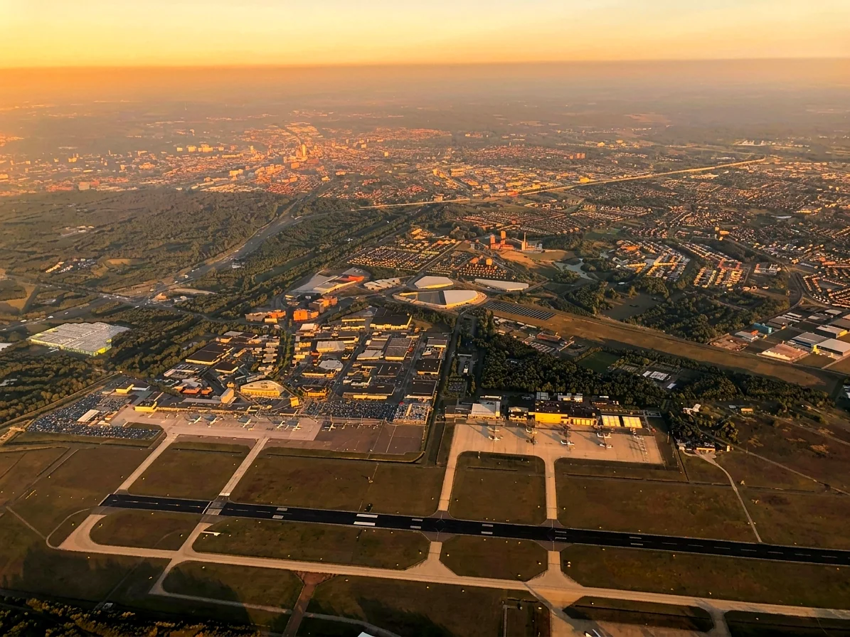 Brabants landschap rond Haghorst vanuit de luchtballon (sfeer 3)