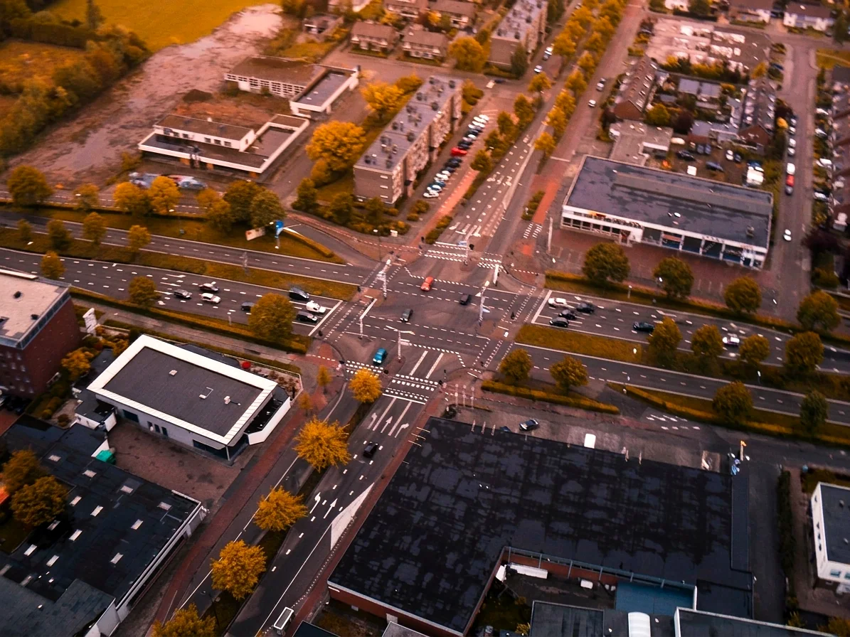 Brabants landschap rond Heusden vanuit de luchtballon (sfeer 1)