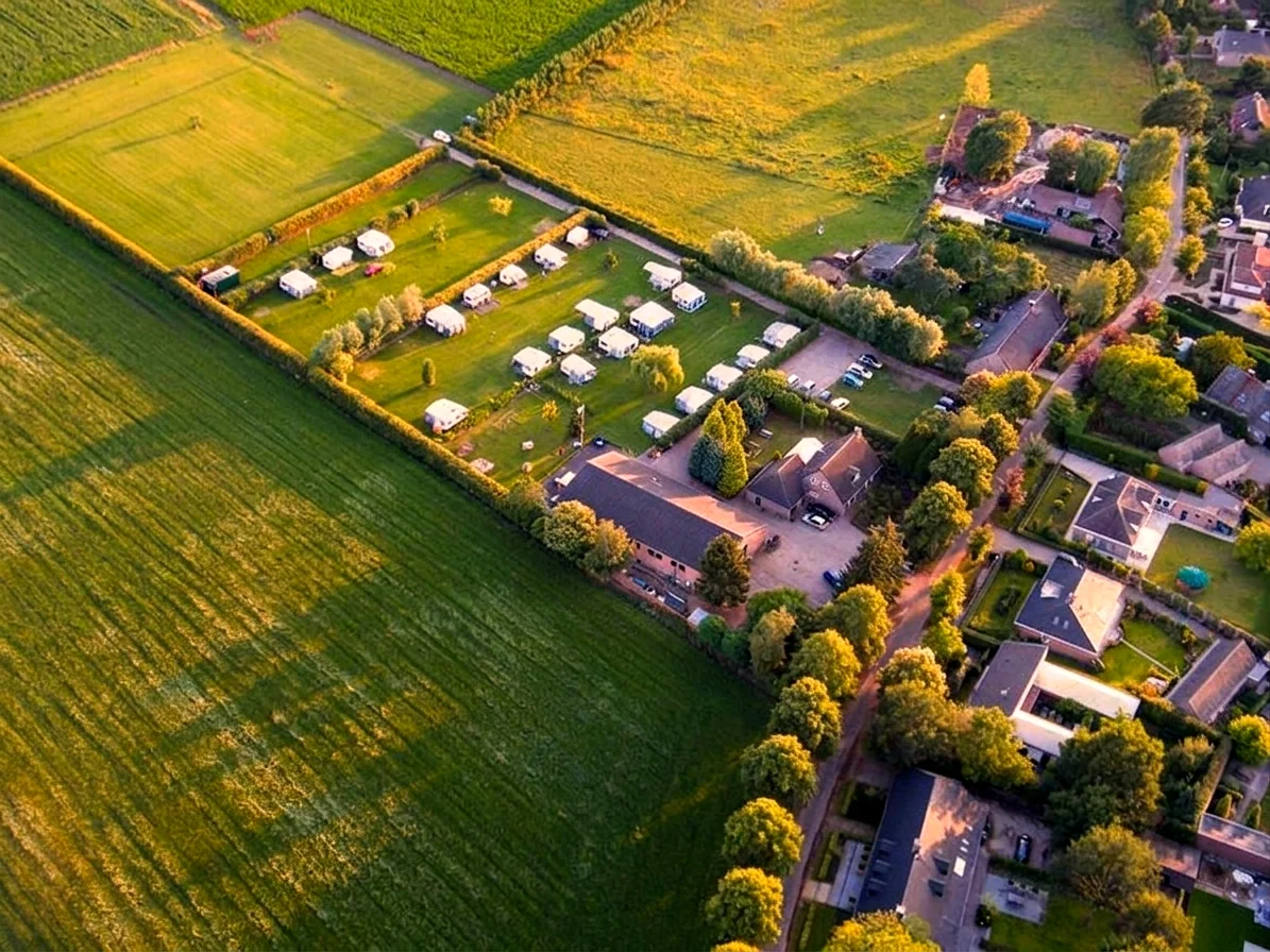Brabants landschap rond Heusden vanuit de luchtballon (sfeer 3)