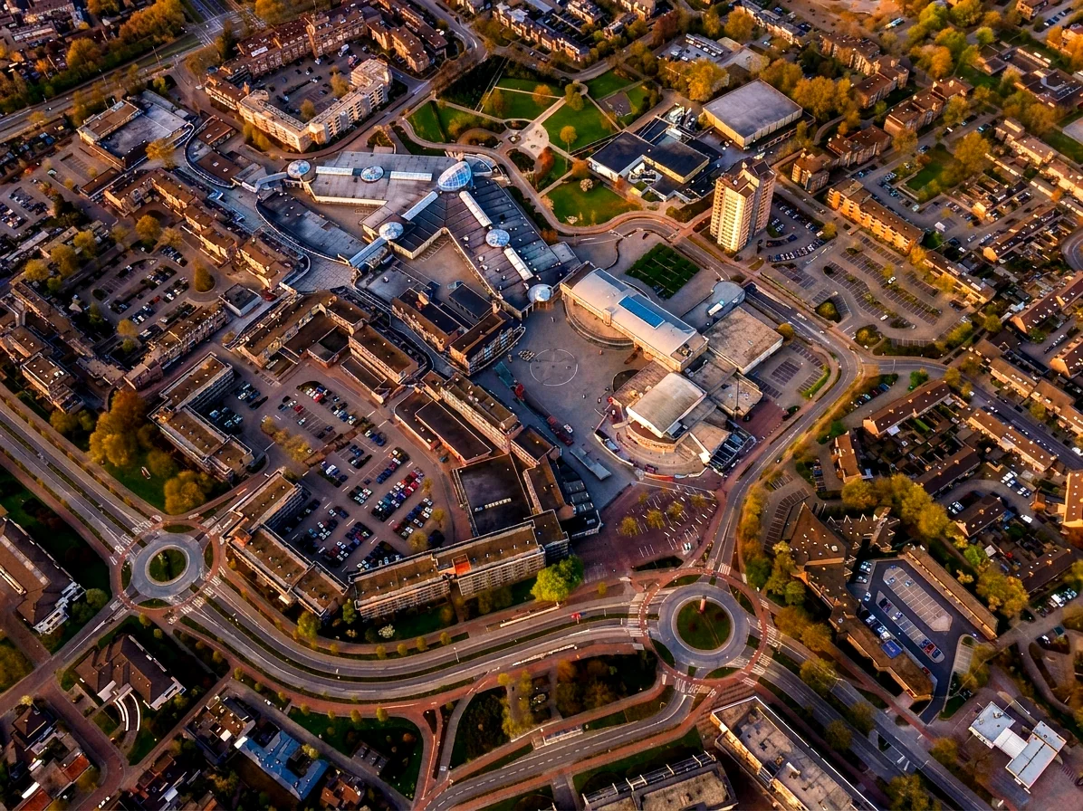 Brabants landschap rond Hulsel vanuit de luchtballon (sfeer 2)