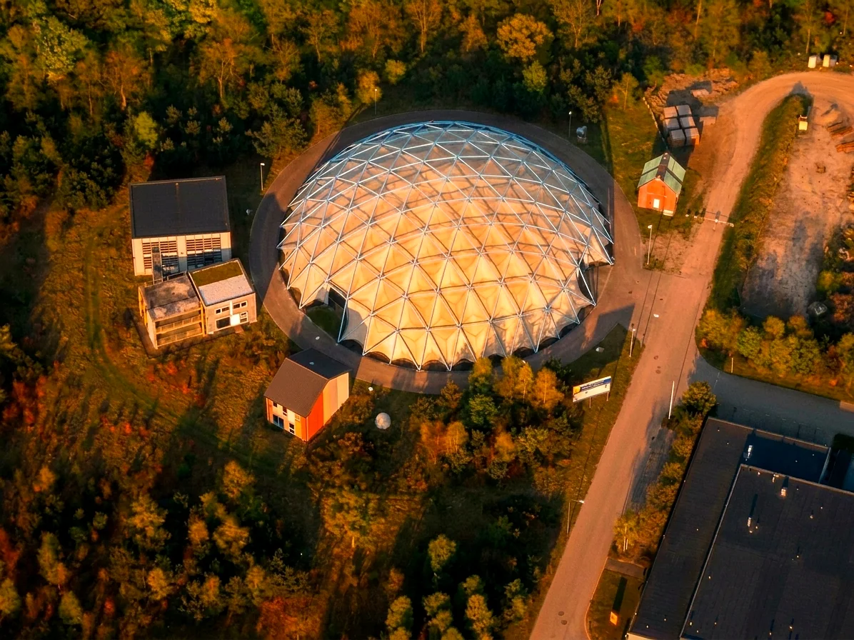 Brabants landschap rond Hulsel vanuit de luchtballon (sfeer 3)