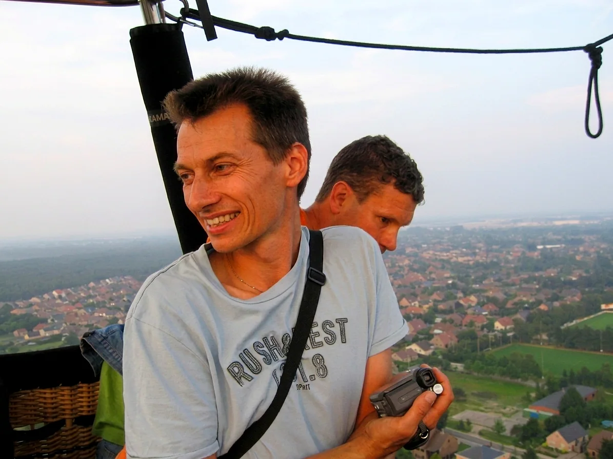 Brabants landschap rond Luyksgestel vanuit de luchtballon (sfeer 1)