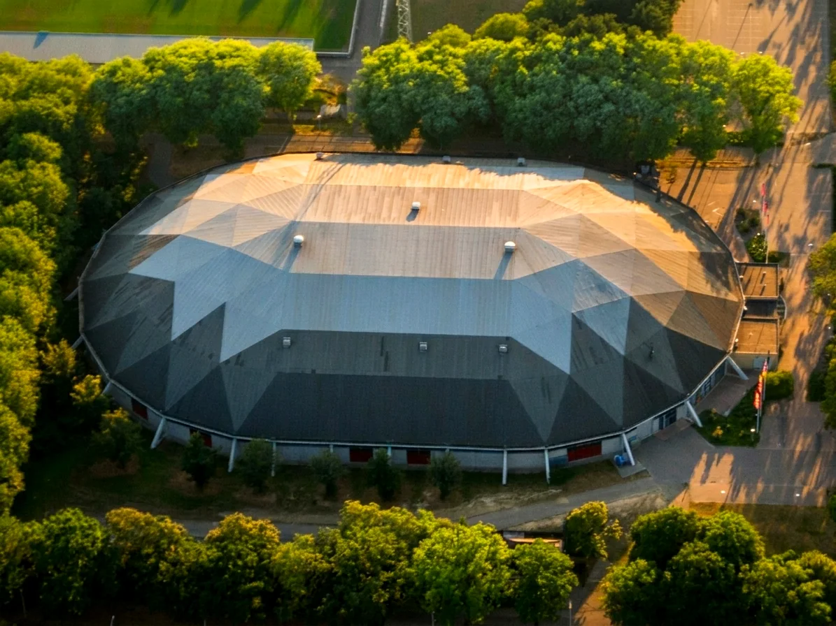 Brabants landschap rond Mierlo vanuit de luchtballon (sfeer 2)