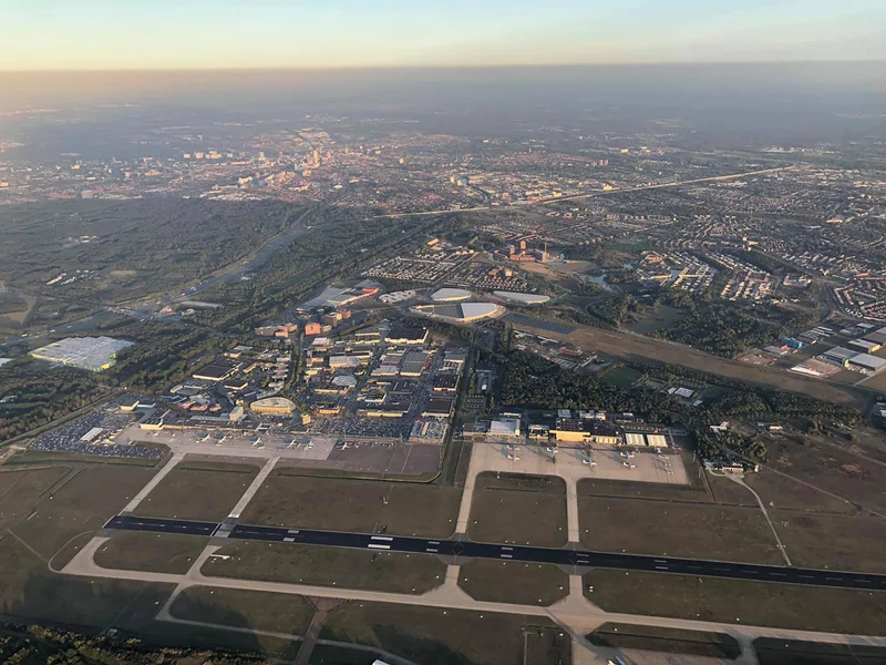 Brabants landschap rond Oost West en Middelbeers vanuit de luchtballon (sfeer 2)