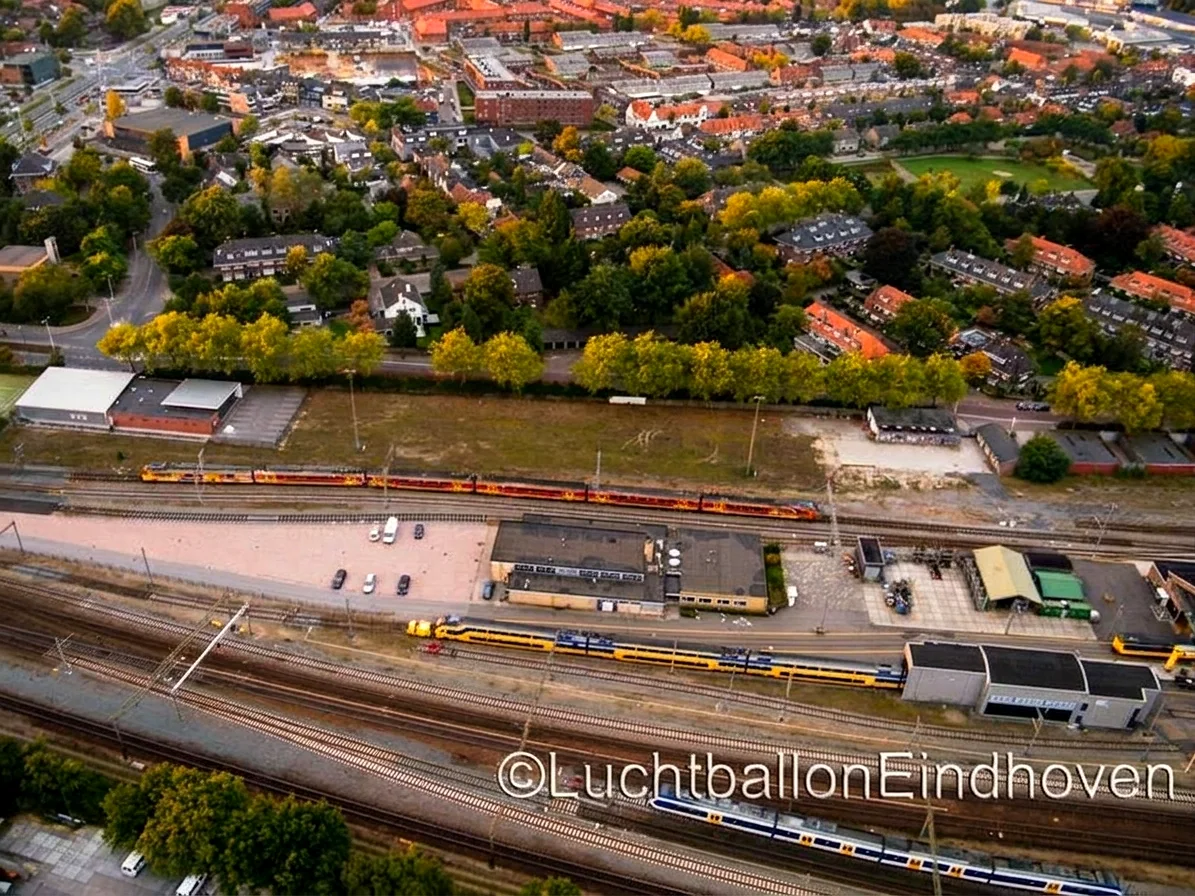 Brabants landschap rond Valkenburg vanuit de luchtballon (sfeer 1)